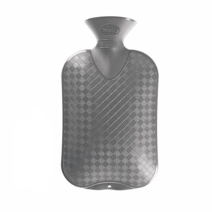 Fashy Hot Water Bottle Classic 2.0 L, Grey