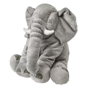 Ikea Jattestor Elephant Soft Toy, 60cm