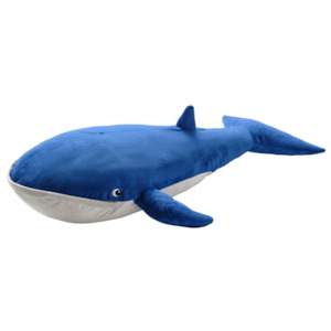 Ikea Blavingad Blue Whale Soft Toy, 100cm