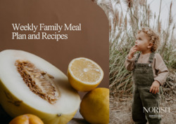 Weekly Family Meal Plan and Recipes