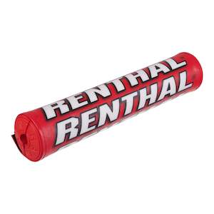 Renthal SX Handlebar Pad (10in) - Red / Red