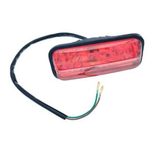 Motorcycle or scooter: Whites Tail Light Honda TRX350/500 (Replaces 33710-HN5-670)