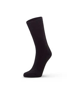 Baby wear: Possum Plain Cushion Sock - Black