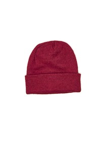 Possum Merino Beanie - Berry