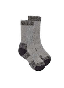 Kids Gumboot Sock - Black