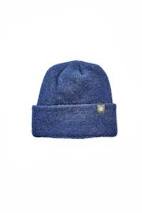 Aspiring Possum Lined Beanie - Blue