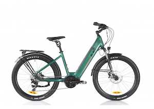 Bicycle and accessory: Black ATB L eBike 48V