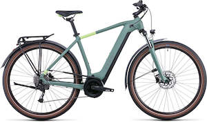 Bicycle and accessory: 2022 Cube Touring Hybrid One 500