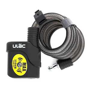 Bicycle and accessory: ULAC Bulldog Alarm Cable Lock