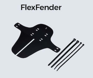 Bicycle and accessory: BBB Flexfender Front BFD-31