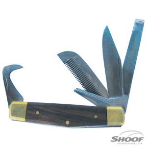 Dairy Shed Essentials: Farrier Knife- 5 Blade