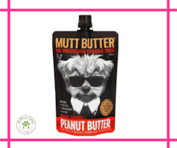 Mutt Butter Peanut Butter Original Squeezy Pouch - 250g