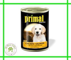 Primal Canned Puppy Food - Chicken Salmon & Vegetable