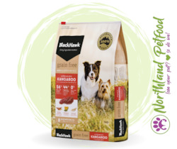 FREE TREATS with 7kg or Larger -- BlackHawk Grain Free Kangaroo Adult