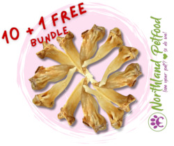 NATURA Venison Ears Bundle - 10 + 1 FREE!