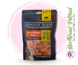 Omega Plus King Salmon Bites Dog Treats