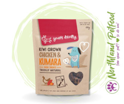 Yours Droolly Natural dog Treats - Kiwi Grown Chicken & Kumara