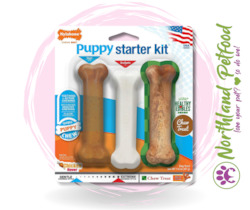 SALE 15% OFF AT CHECKOUT -- Nylabone Puppy Starter Kit