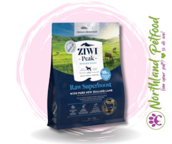 Store-based retail: ZIWI Peak Freeze-Dried Raw Superboost Lamb