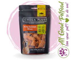 Omega Plus King Salmon Bites Dog Treats