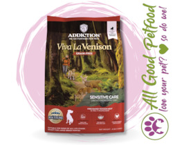 Store-based retail: Addiction Viva La Venison Dog