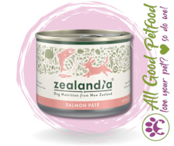 SALE -- 25% OFF --Zealandia Dog Salmon Pate 170g