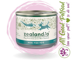 SALE -- 25% OFF --Zealandia Dog Hoki Pate 170g