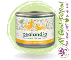 SALE -- 25% OFF --Zealandia Dog Chicken Pate 170g