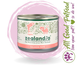 SALE -- 25% OFF -- Zealandia Cat Food Salmon 170g