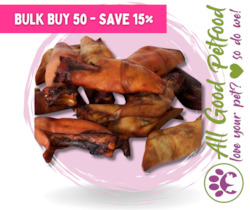 50 x Venison Hooves - SAVE 15% !