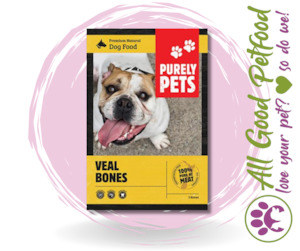 Purely Pets Veal Bones 3KG / IN STORE ONLY