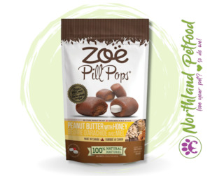 Zoe Pill Pops 100g - Peanut Butter with Honey