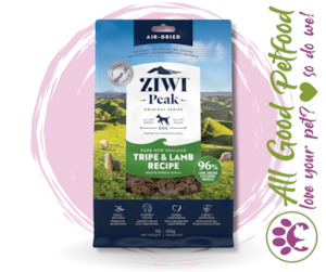 ZIWI Peak Air Dried Tripe and Lamb 454g