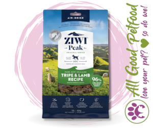 Ziwi Peak Air-Dried Tripe and Lamb Dog food 1KG