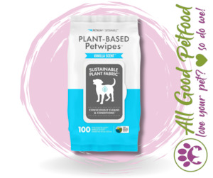 Store-based retail: Petkin Plant Based Wipes Vanilla 100pk