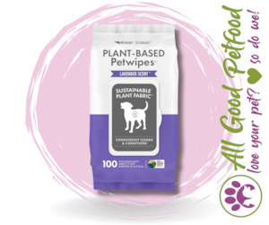 Petkin Plant Based Wipes Lavender 100pk