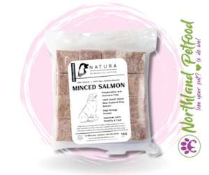 Store-based retail: NATURA Minced Salmon 1kg / IN STORE ONLY