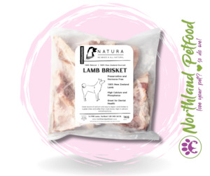 NATURA Lamb Brisket 1kg / IN STORE ONLY