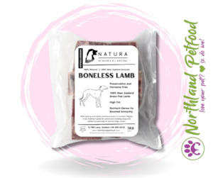 Store-based retail: NATURA Boneless Lamb 1kg / IN STORE ONLY