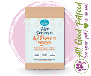 OmegaFlex Pet Sprinkles NZ Pumpkin Powder for Pets - 100g