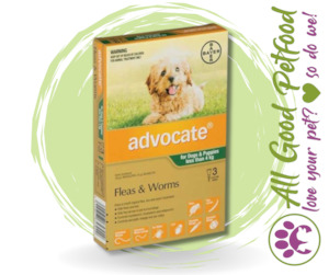 Advocate for Small Dogs/Puppies 4kg and Under - 3 Pack