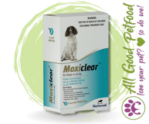 Moxiclear - For Dogs Over 10kg - 25kg - 3 Pack