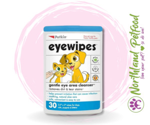 Store-based retail: Petkin Tear Stain Eye Wipes*