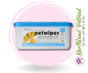 Petkin Pet Wipes - 100Pk