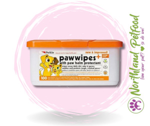 Store-based retail: Petkin Paw Wipes - 100 Pk*