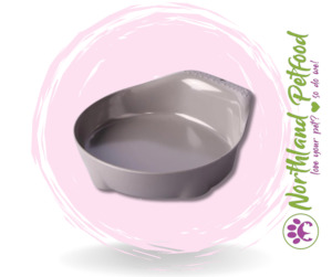 Store-based retail: Pet One Melamine Bowl - Small Animal/Small Dog 70ml Grey