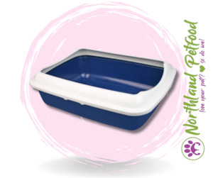 Store-based retail: Rectangular Litter Tray with Littershield Lid