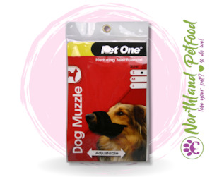 Store-based retail: Pet One Muzzle Adjustable