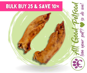 Store-based retail: 25 x Pig Trotters - SAVE 10%