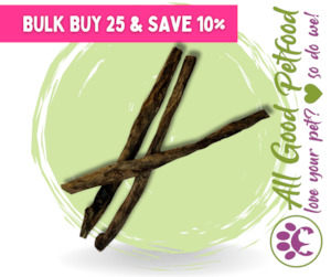 Store-based retail: 25 x 30cm XL Bully Sticks - SAVE 10%